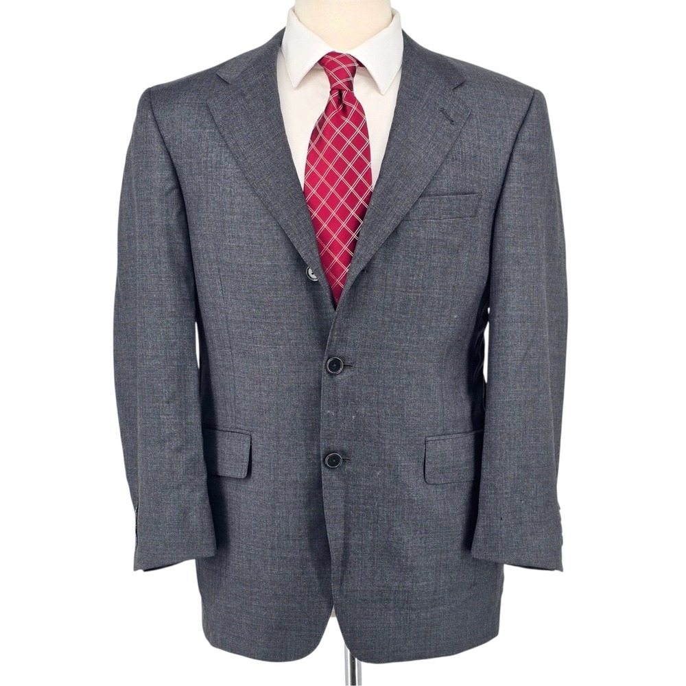 DAMAGED Daniel Cremieux Loro Piana Wool Blazer Mens 38S MOTH HOLES Salvage Parts